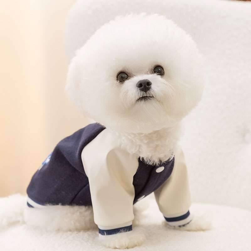 犬服 ふわもこ宇宙柄パーカー 小型犬用