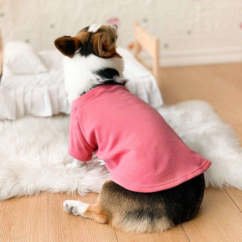 犬服 もこもこ素材の小型〜中型犬用ルームウェア