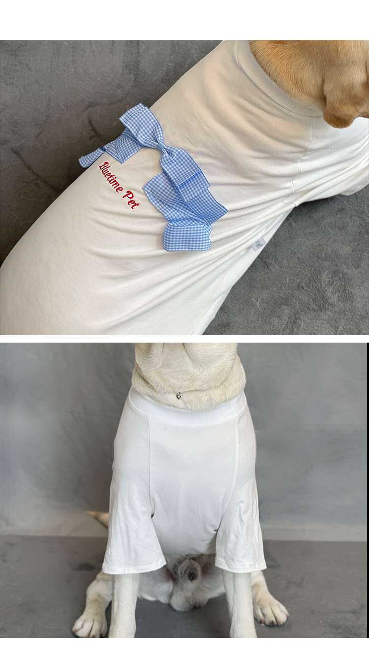 犬服 リボン付きおしゃれペット服