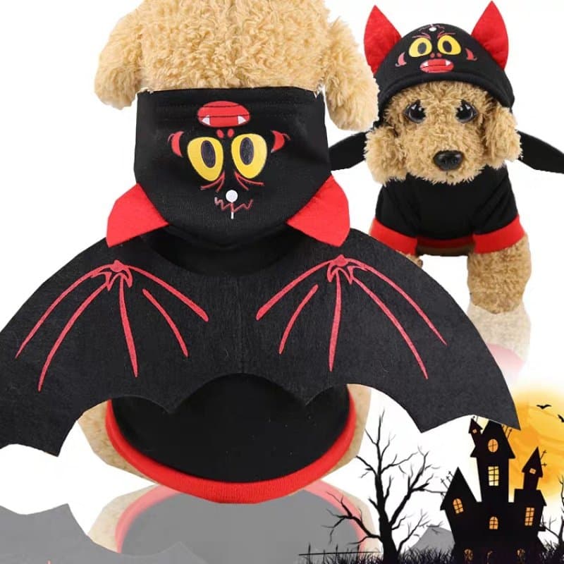 犬服 小型犬用仮装変身衣装セット