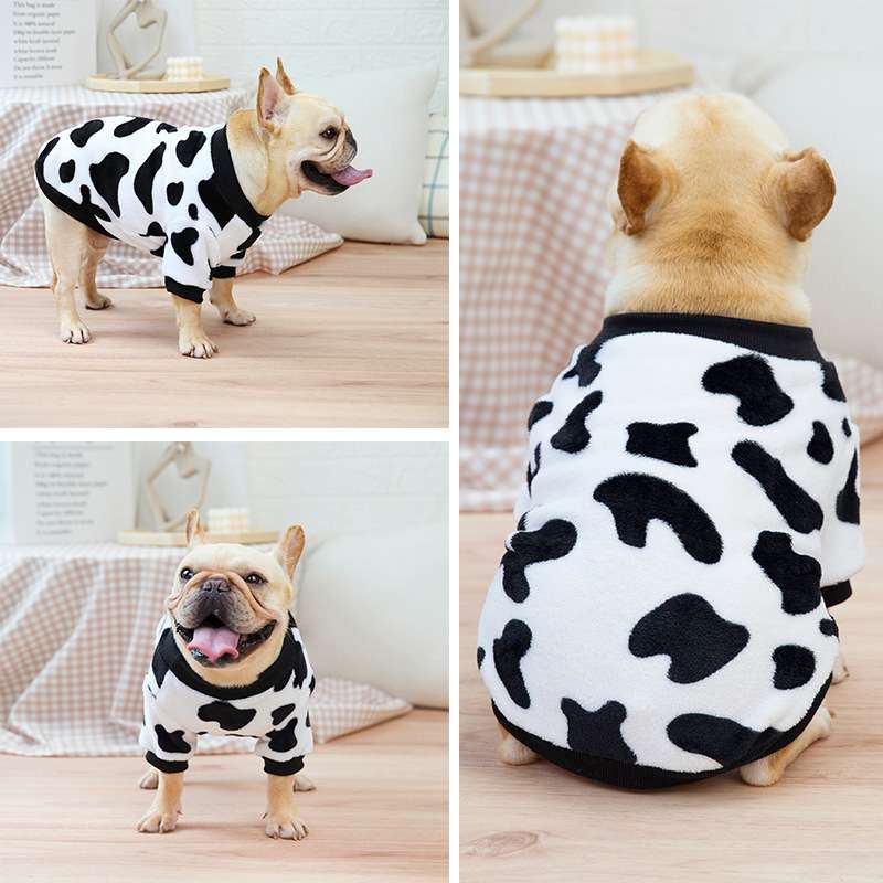 犬服 もこもこアニマル柄ドッグウェア