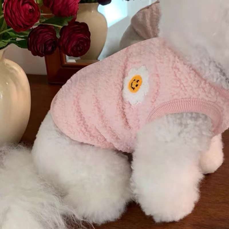 もこもこふわふわあったか犬服
