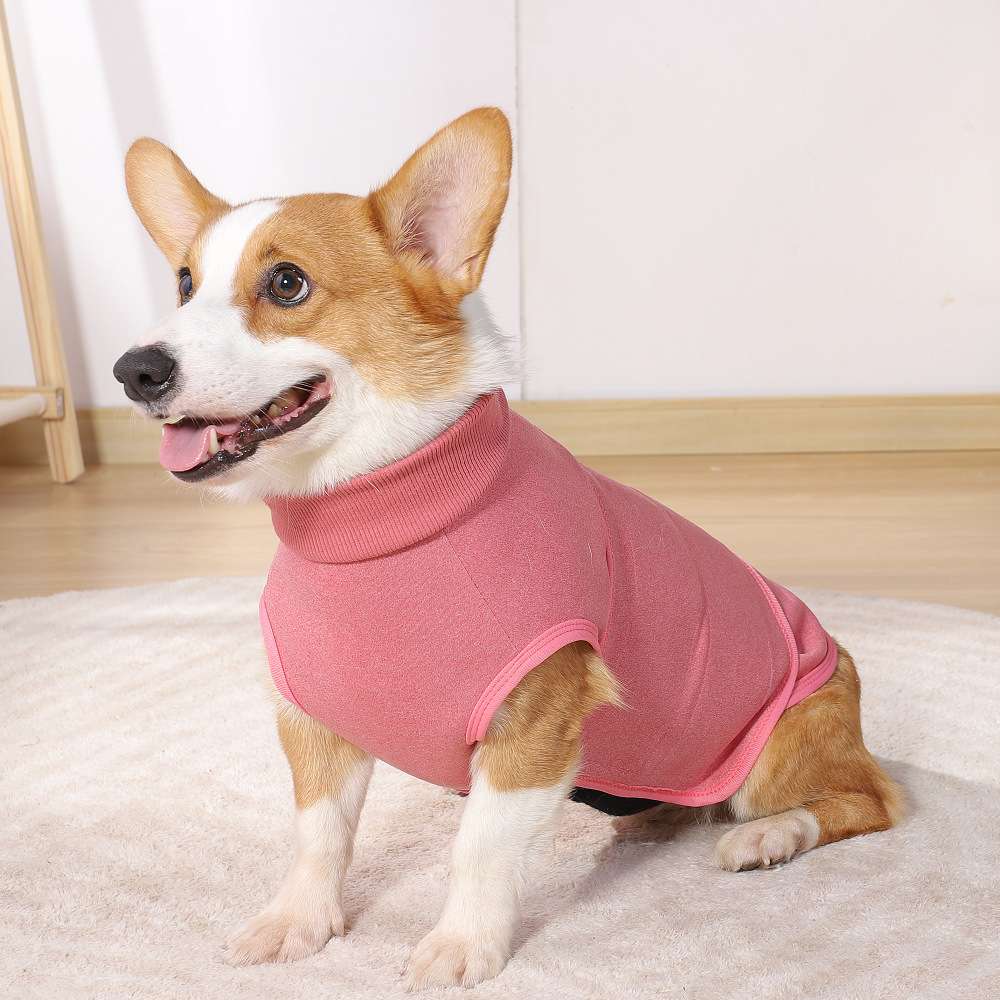 犬服 中型犬用あったかタートルネックウェア