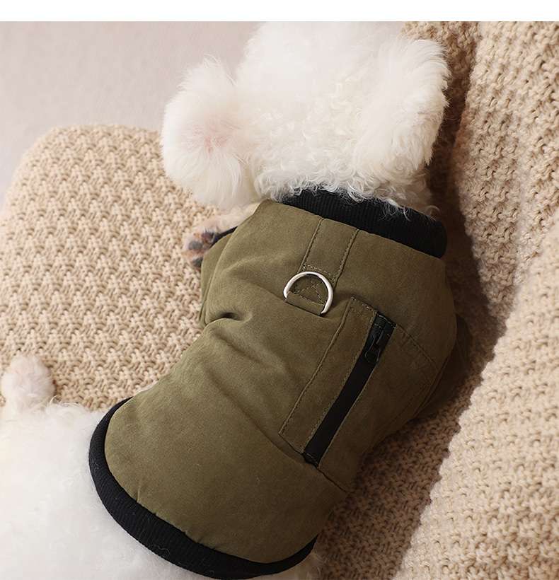 犬服 もこもこ小型犬用アウター