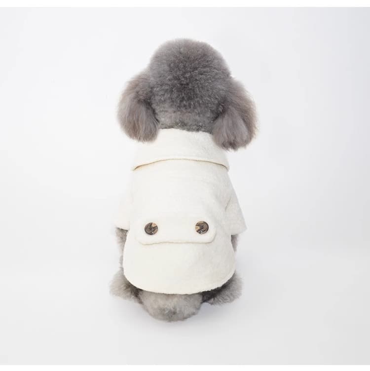 犬服 ふわもこダッフルコート