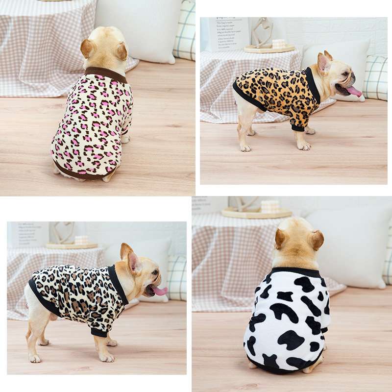 犬服 もこもこアニマル柄ドッグウェア