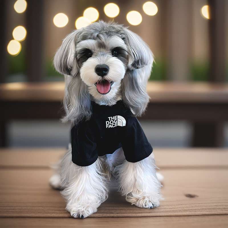 犬服 もこもこ小型犬用お出かけシャツ