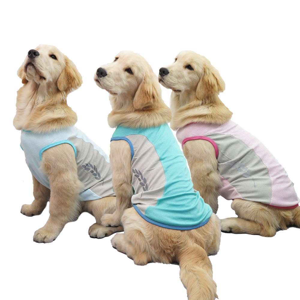 犬服 メッシュ生地の涼しい夏用犬用ベスト