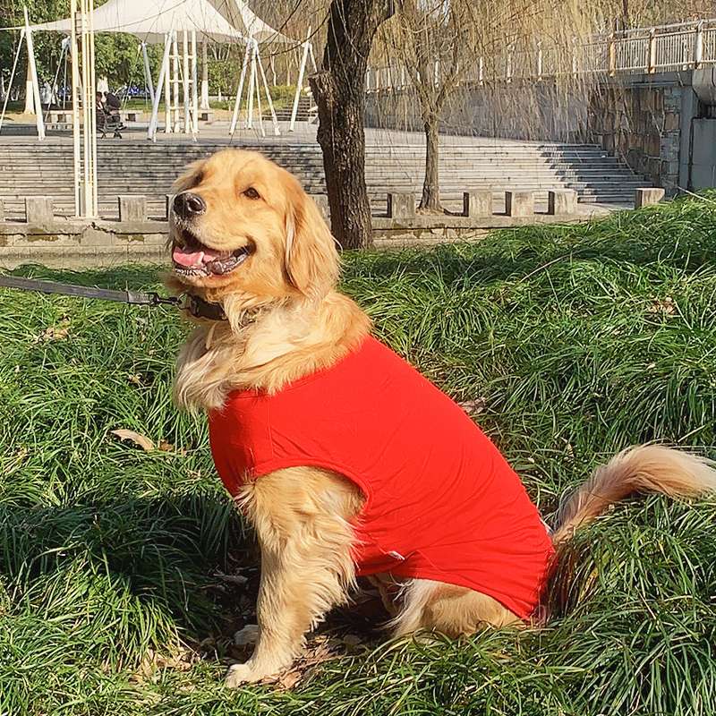 犬服 大型犬用オールインワン防寒着