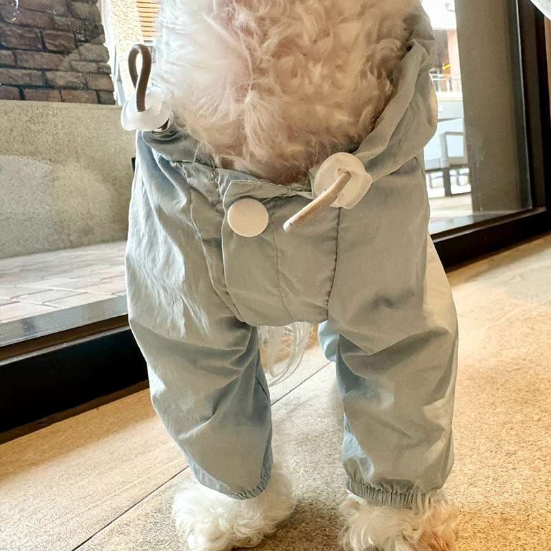 犬服 小型犬用フルカバーオーバーオール
