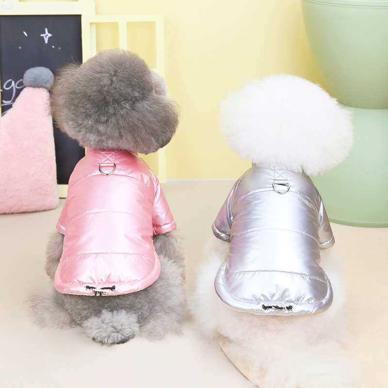 犬服 もこもこ防寒ジャケット
