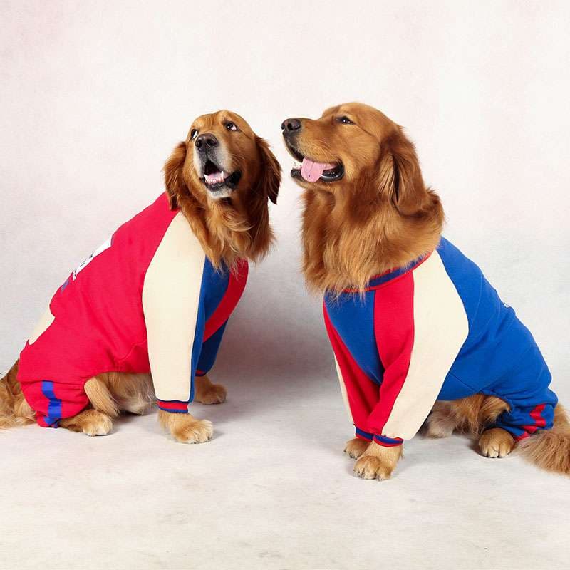 犬服 ニューヨーク風大型犬用オーバーオール