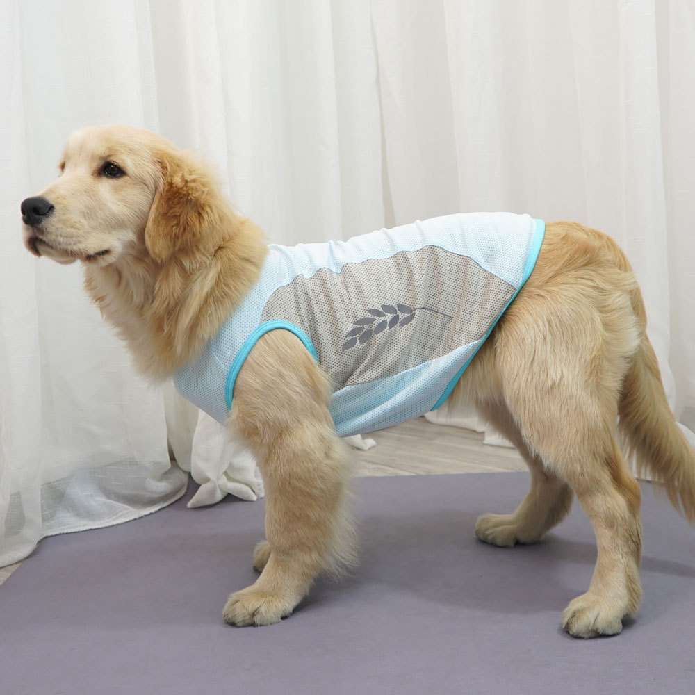 犬服 メッシュ生地の涼しい夏用犬用ベスト
