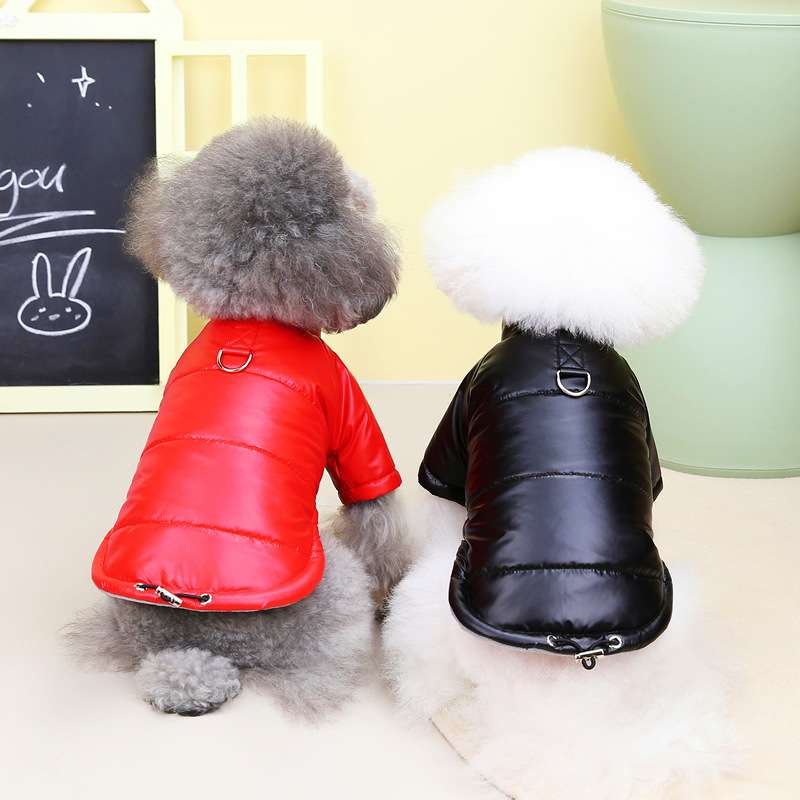 犬服 もこもこ防寒ジャケット