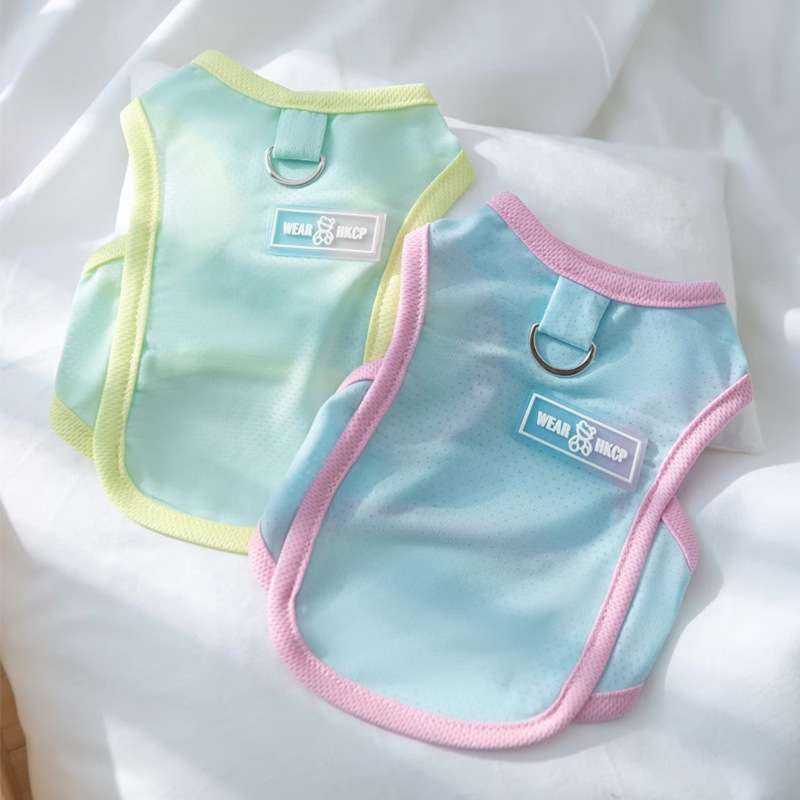 犬服 ふわもこわんちゃん用爽やかベスト