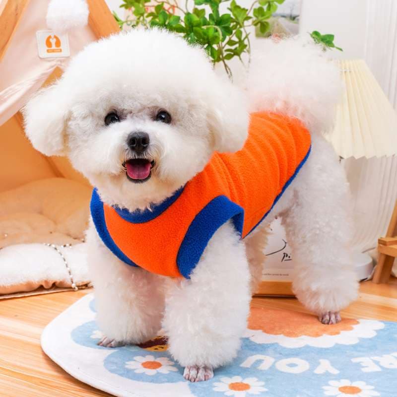 犬服 もこもこフリースベスト