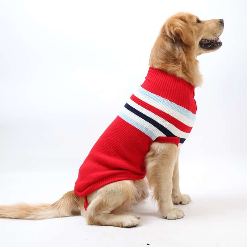 犬服 大型犬用マリンスタイル ニットセーター