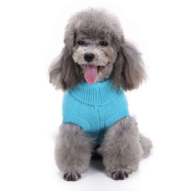 犬服 ふわふわ大型犬用ニットセーター