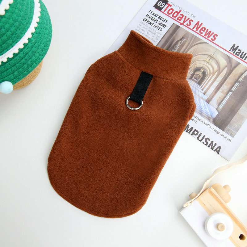 犬服 ふわもこペット用ベスト