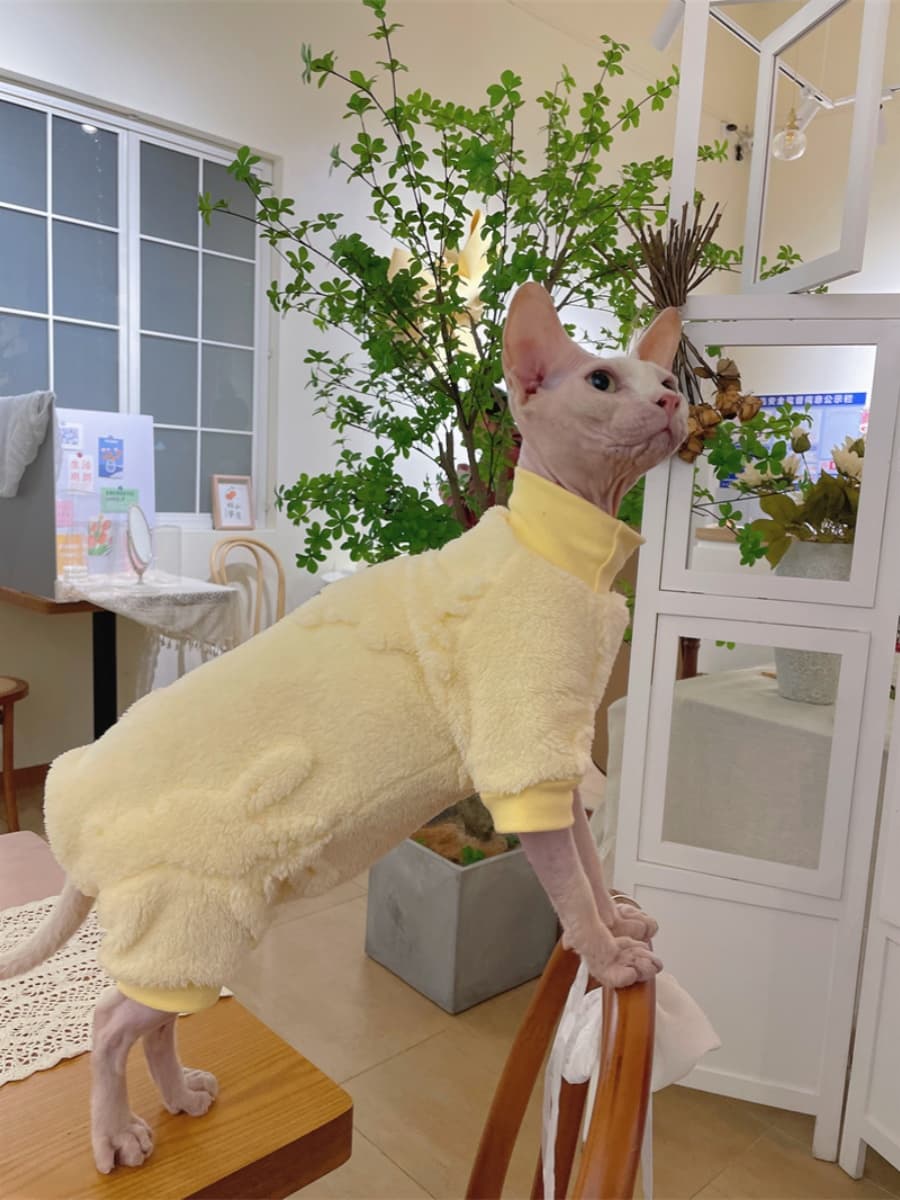 犬服 もこもこニット犬服 あったか肌着