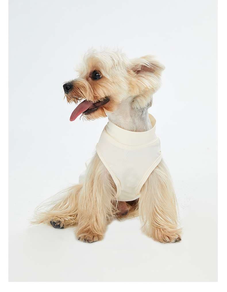 犬服 ふわもこワンちゃんの爽やかベスト