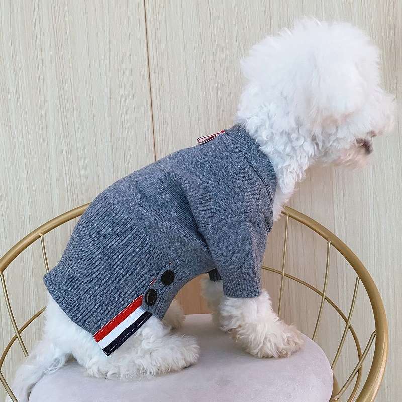 犬服 もこもこ犬用ニットセーター