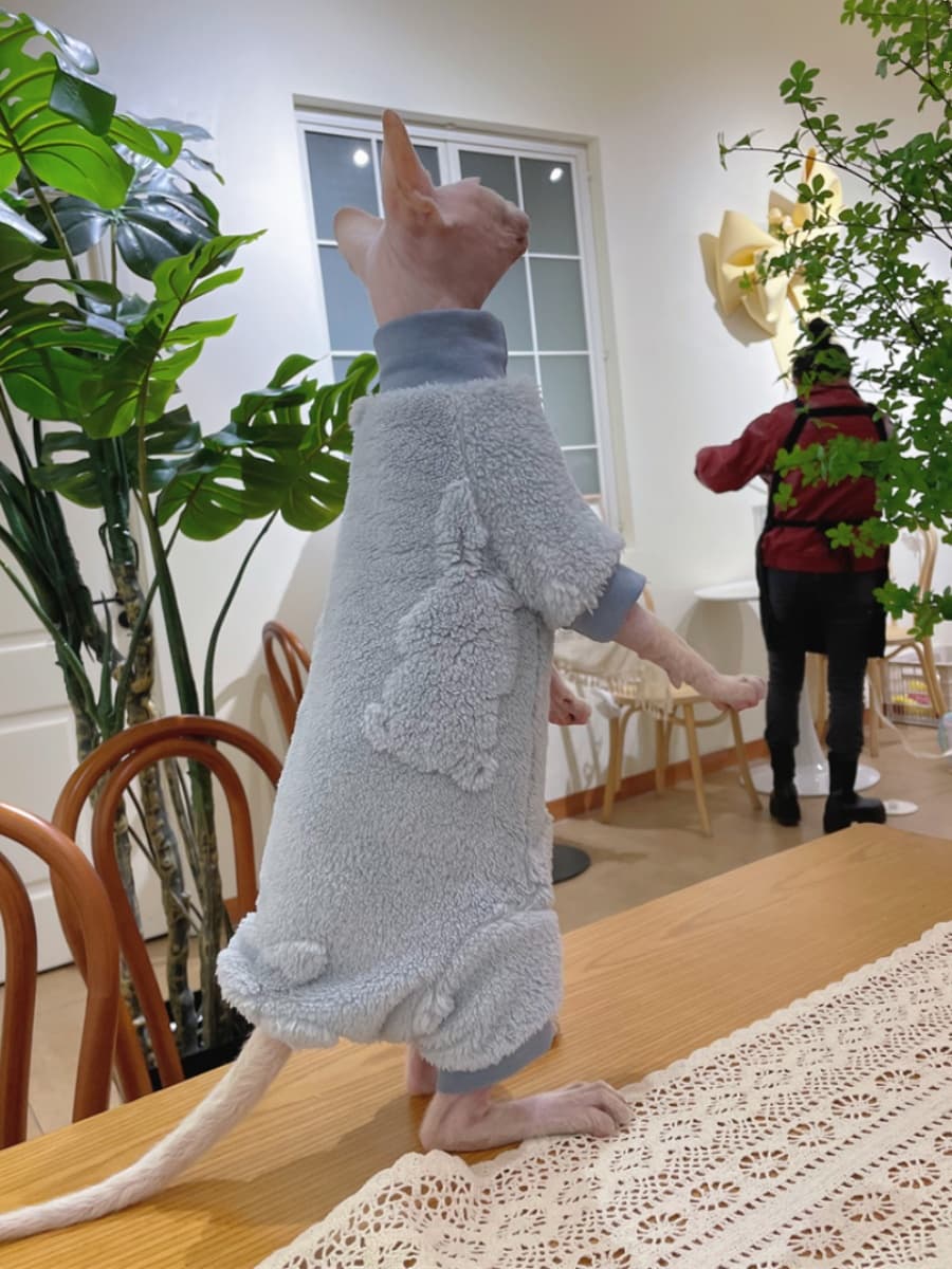 犬服 もこもこニット犬服 あったか肌着
