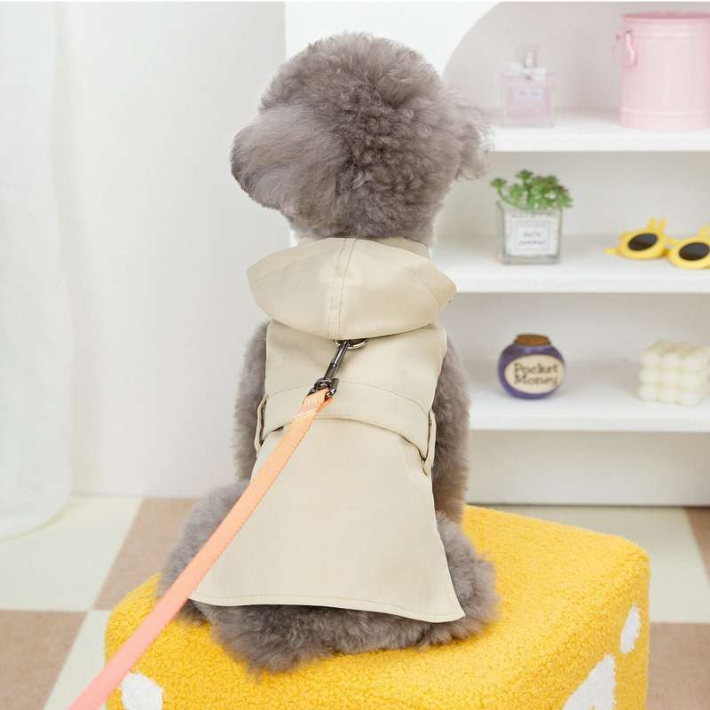 犬服 ペット用おでかけ便利レインコート