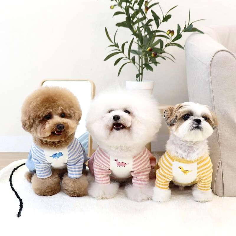 犬服 ふわもこ素材の小型犬用オーバーオール