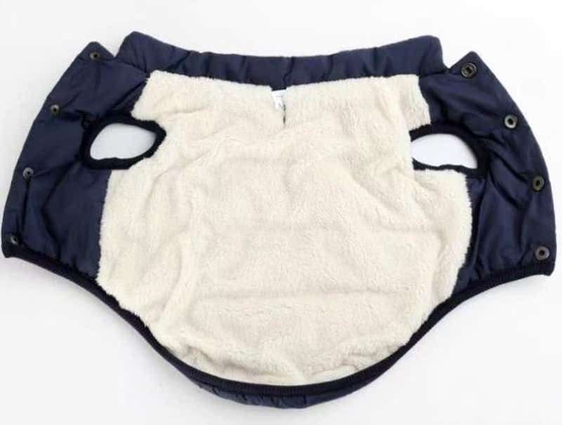 犬服 ふわもこ防寒ベスト犬用ジャケット