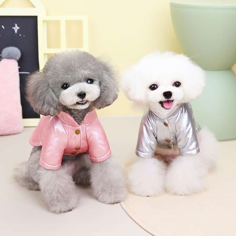 犬服 もこもこ防寒ジャケット