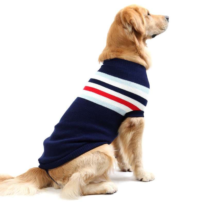 犬服 大型犬用マリンスタイル ニットセーター
