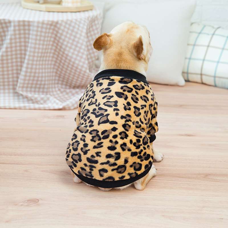 犬服 もこもこアニマル柄ドッグウェア