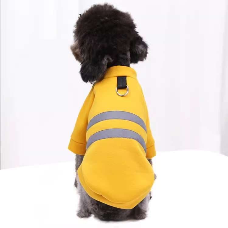 犬服 反射板付き小型犬用安全ベスト