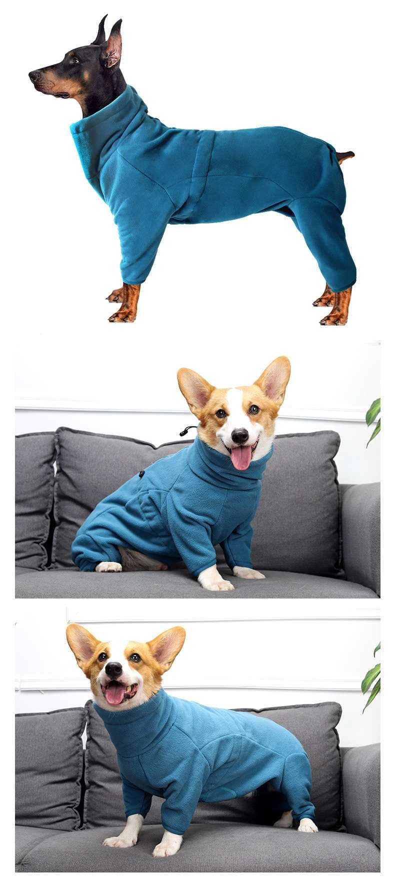 犬服 あったか全身タイプ犬用ウェア