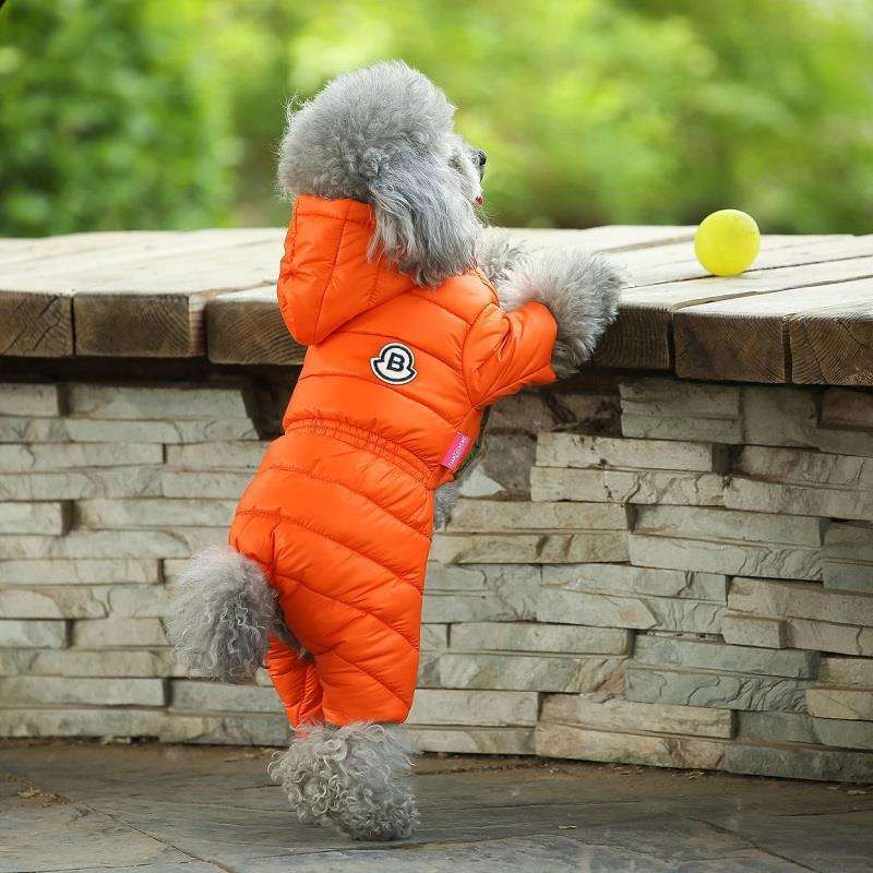 犬服 アウター 小型犬用防寒ダウン