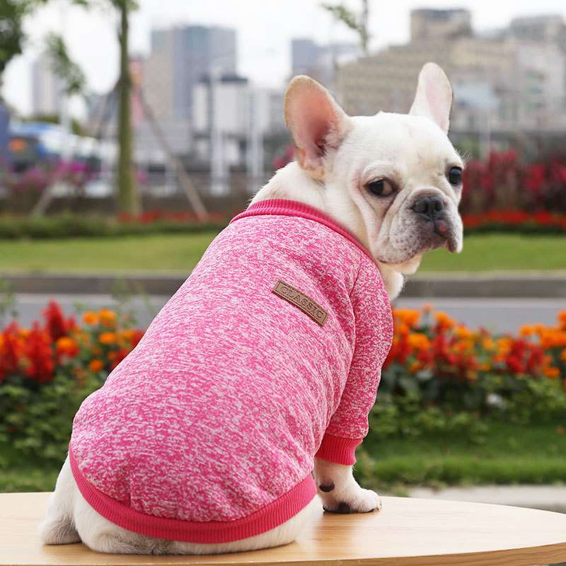 犬服 モコモコあったか小型犬用スウェット
