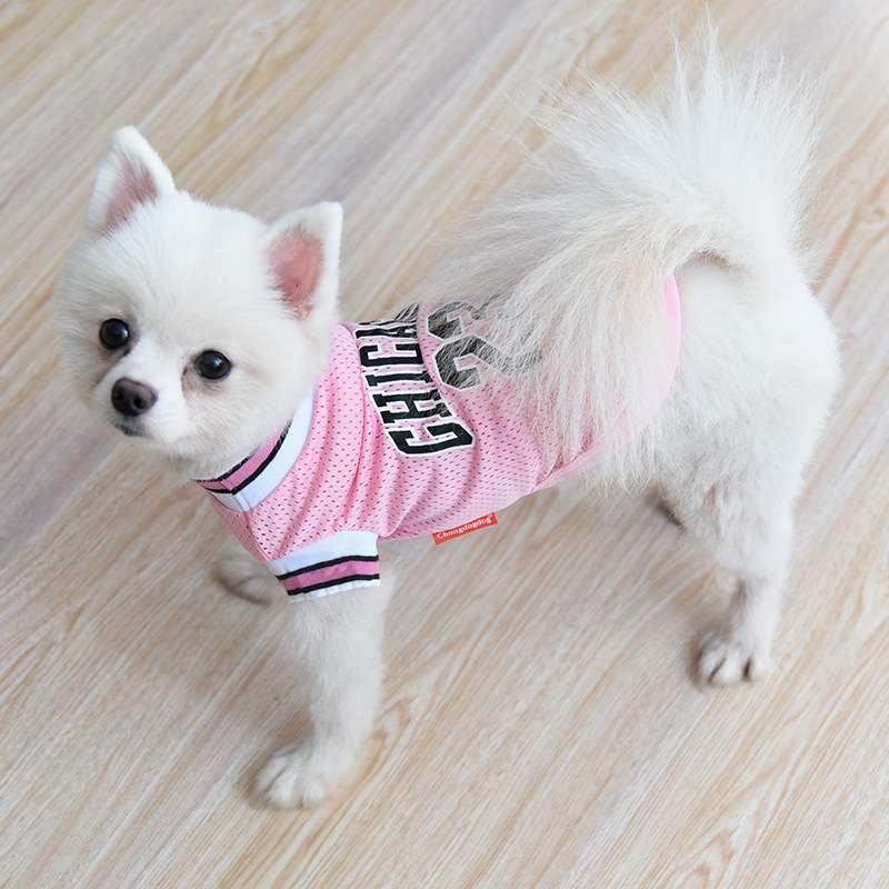 犬服 シカゴ風スポーツチーム犬用ユニフォーム