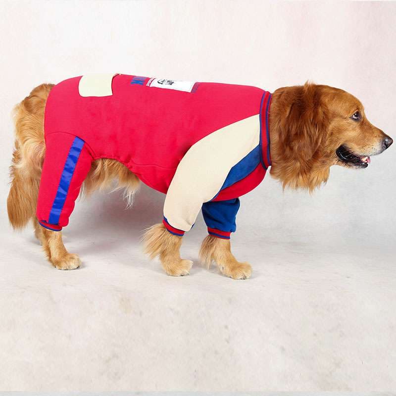 犬服 ニューヨーク風大型犬用オーバーオール