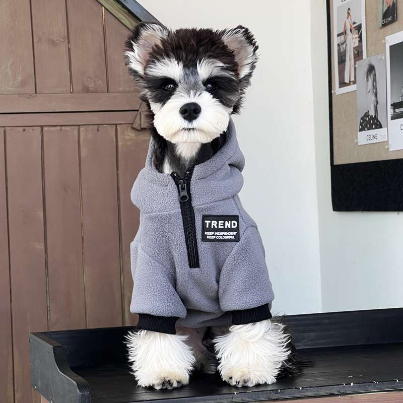 犬服 フリースパーカー犬用アウター