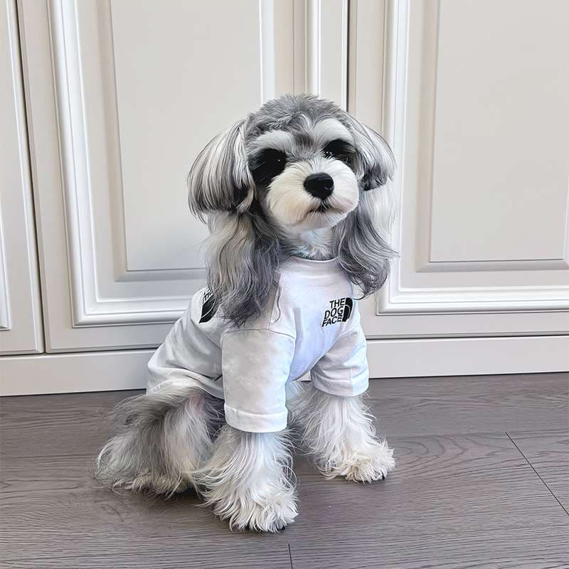 犬服 もこもこ小型犬用お出かけシャツ