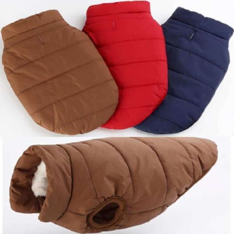 犬服 ふわもこ防寒ベスト犬用ジャケット