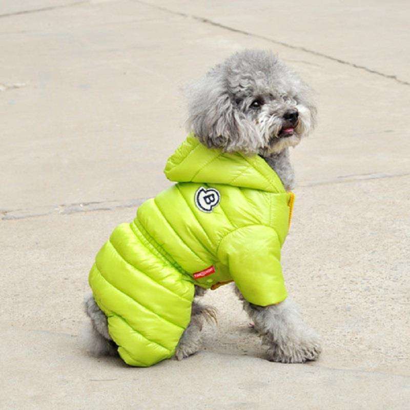 犬服 アウター 小型犬用防寒ダウン