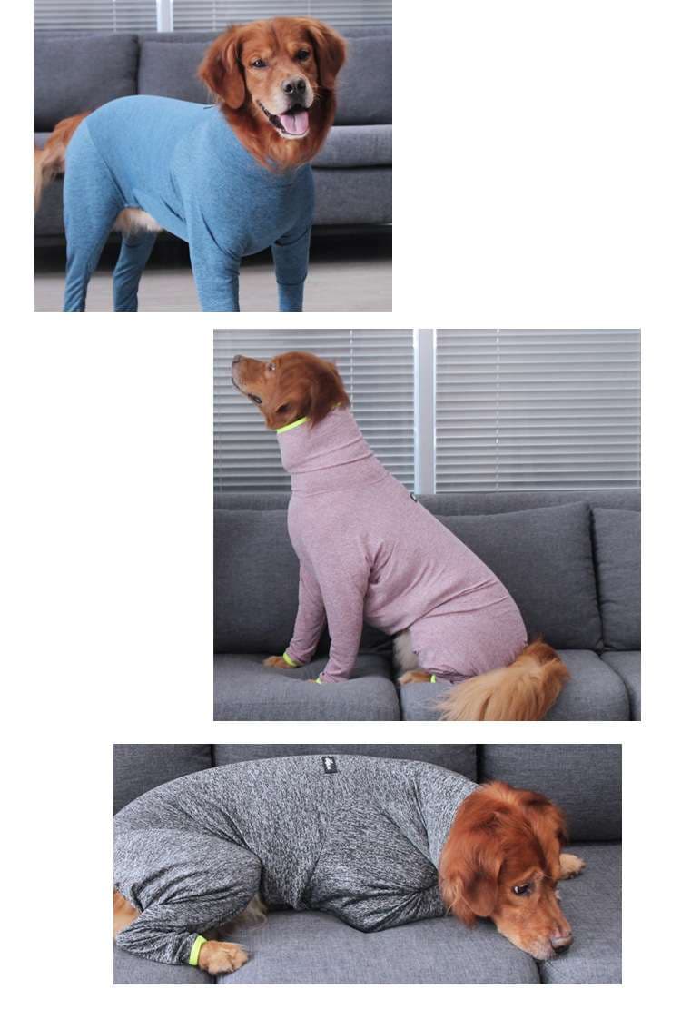犬服 ふわもこ全身タイプ犬用つなぎパジャマ