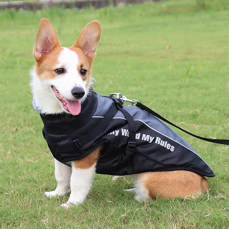 犬服 多機能ベスト型散歩ジャケット