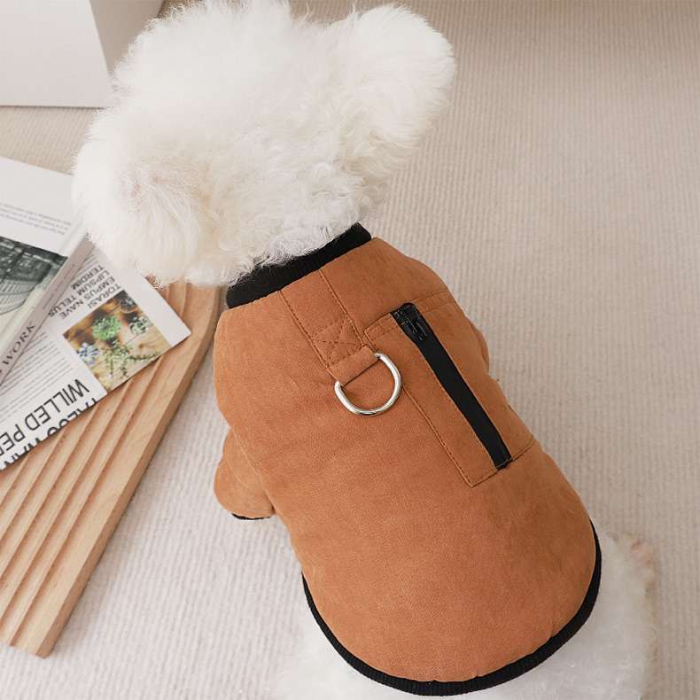 犬服 もこもこ小型犬用アウター