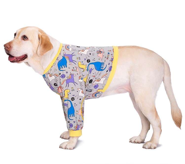 犬服 大型犬用フェアリー柄Tシャツ