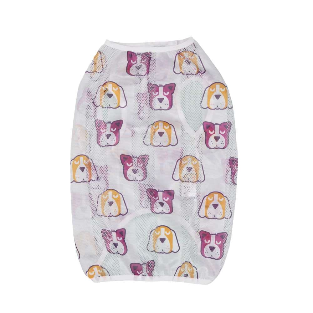 犬服 中型犬用おしゃれメッシュタンクトップ