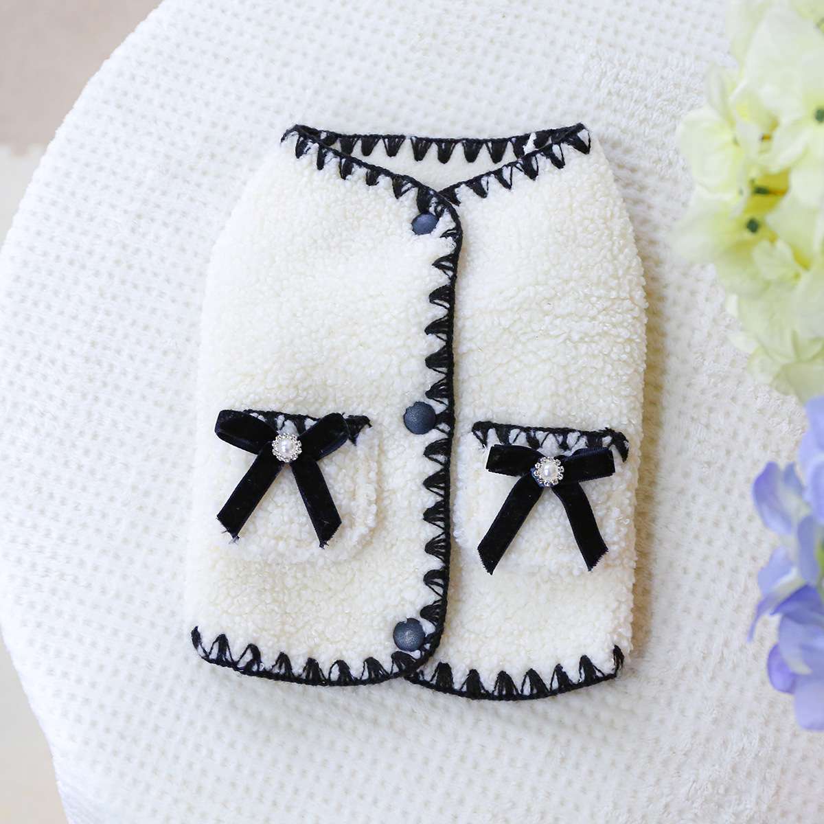 犬服 ワンちゃんのあったかベスト