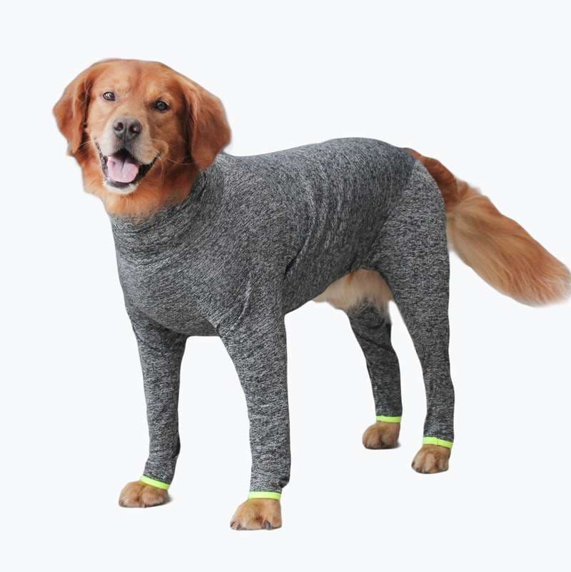 犬服 ふわもこ全身タイプ犬用つなぎパジャマ